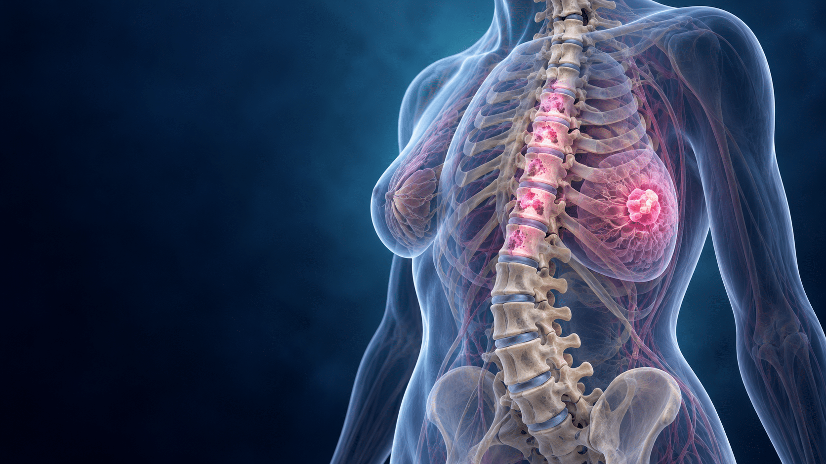 Breast cancer and the spine