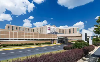 Front entrance of Southern Regional Medical Center in Riverdale, Georgia