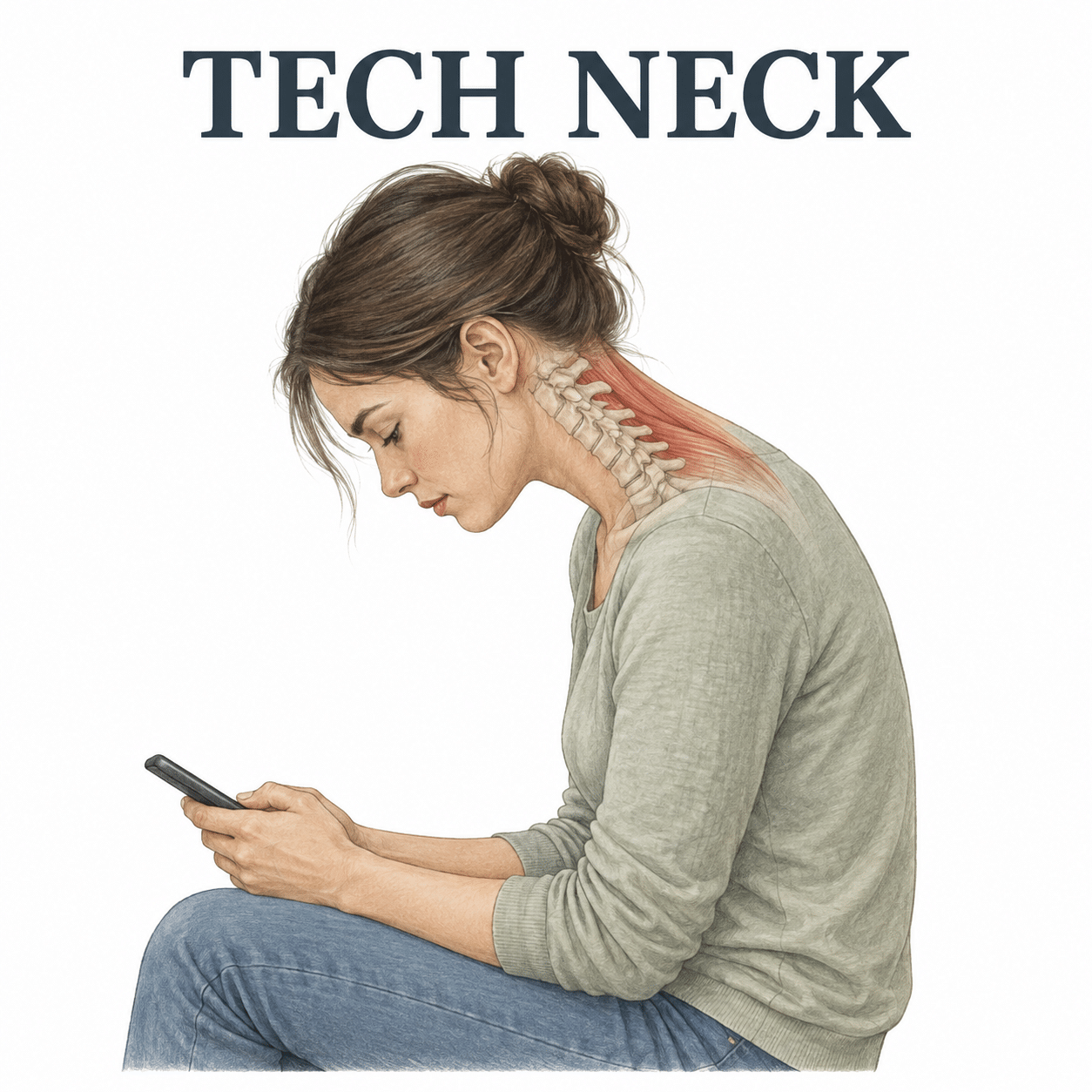 Is tech neck real? Posture, phones and neck pain